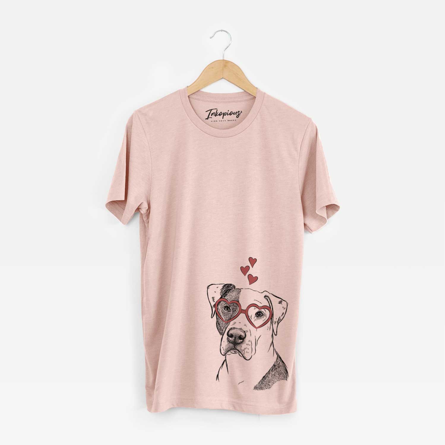 Valentine Duke the American Staffordshire Terrier Mix - Unisex Crewneck