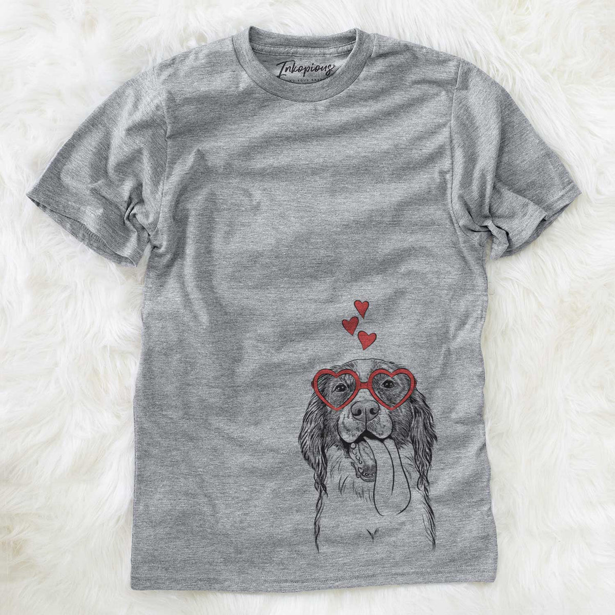 Valentine Duke the English Springer Spaniel - Unisex Crewneck