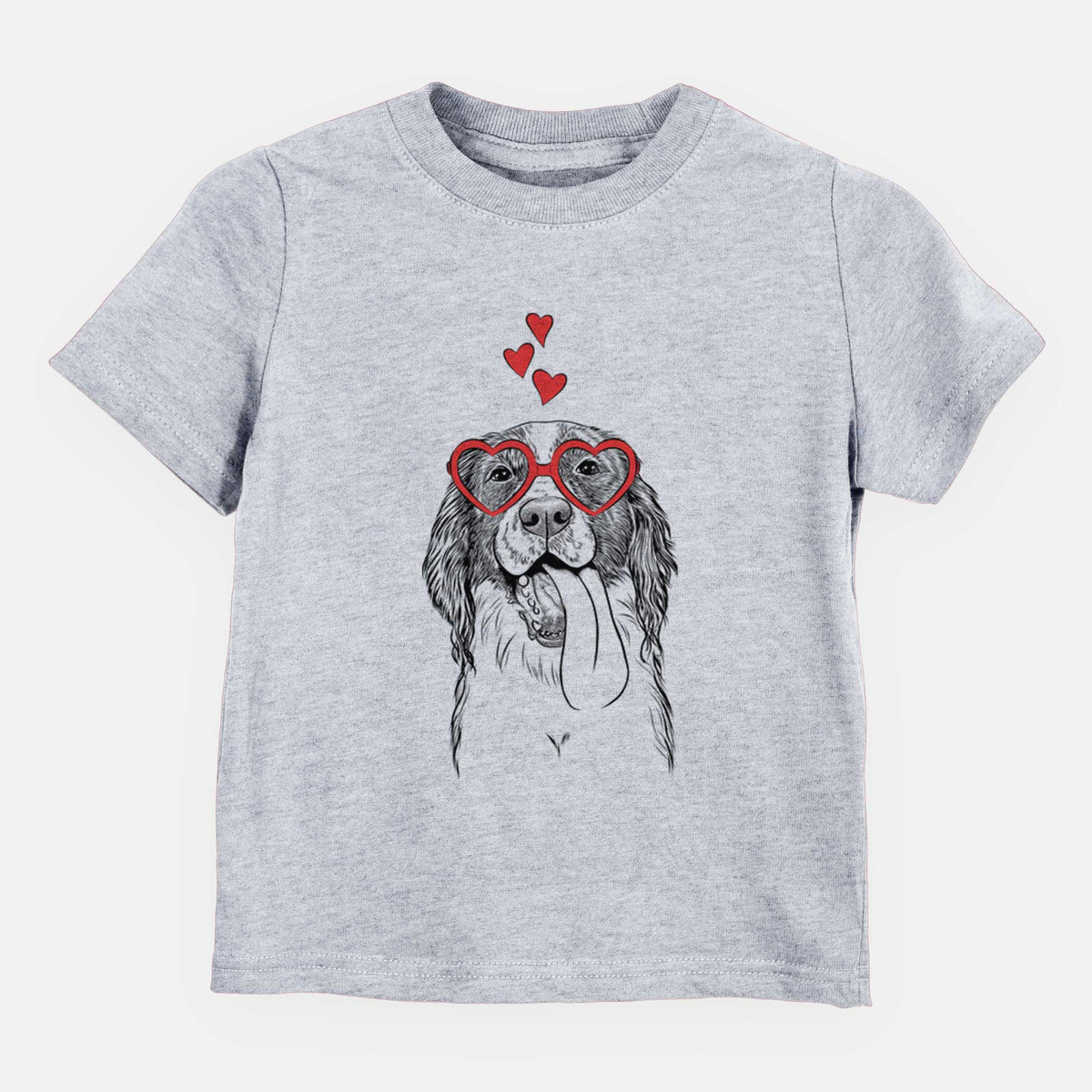 Valentine Duke the English Springer Spaniel - Kids/Youth/Toddler Shirt