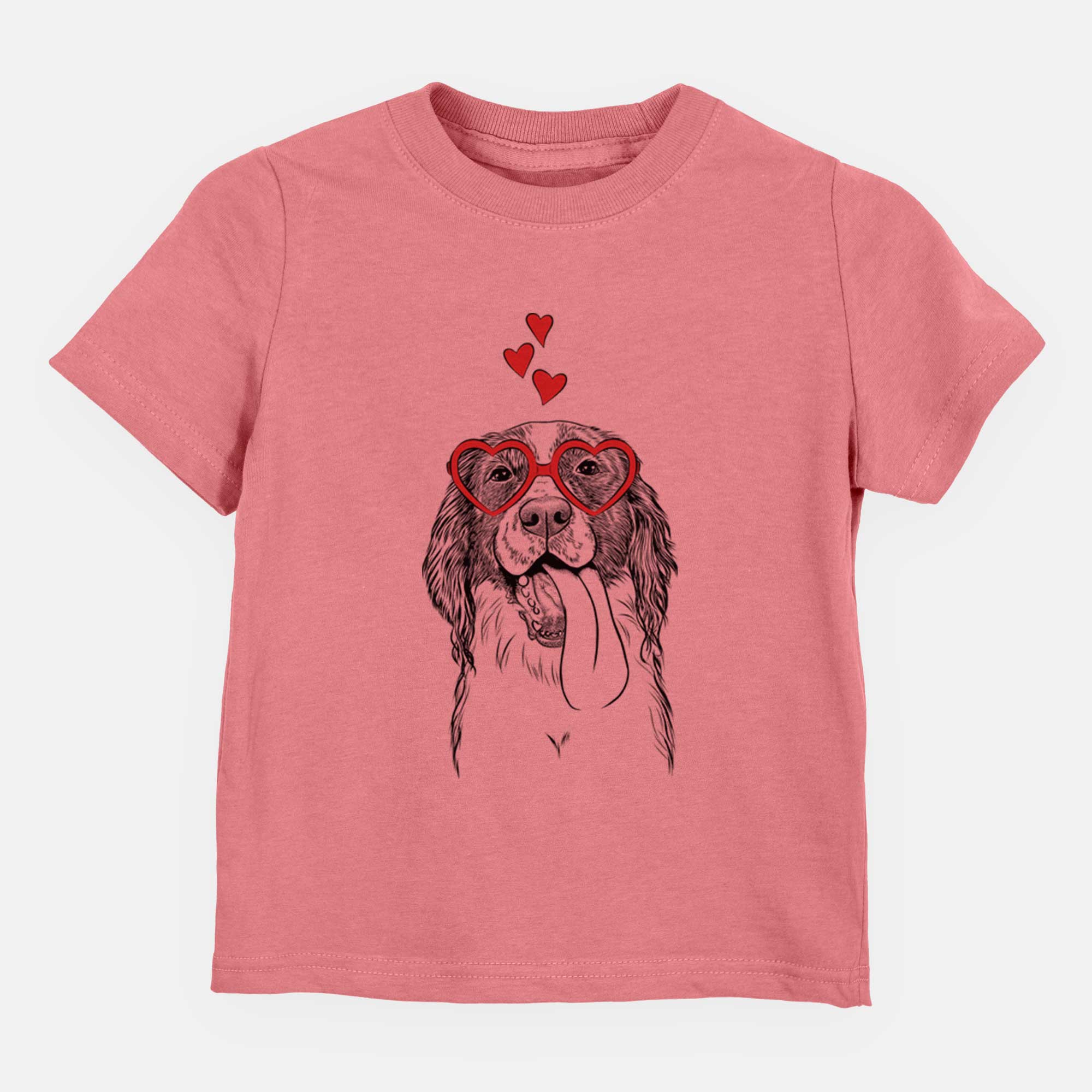 Valentine Duke the English Springer Spaniel - Kids/Youth/Toddler Shirt