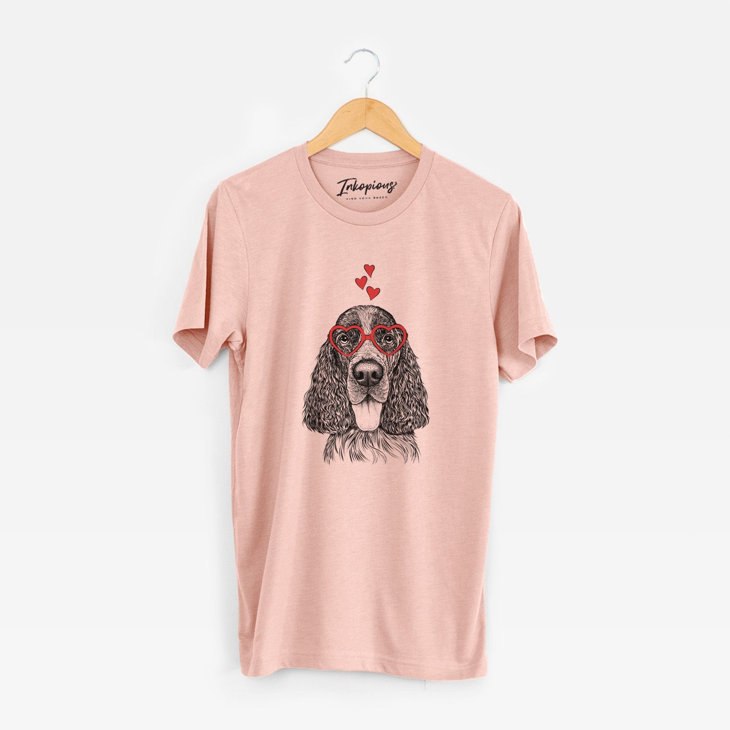 Valentine Duke the English Springer Spaniel - Unisex Crewneck