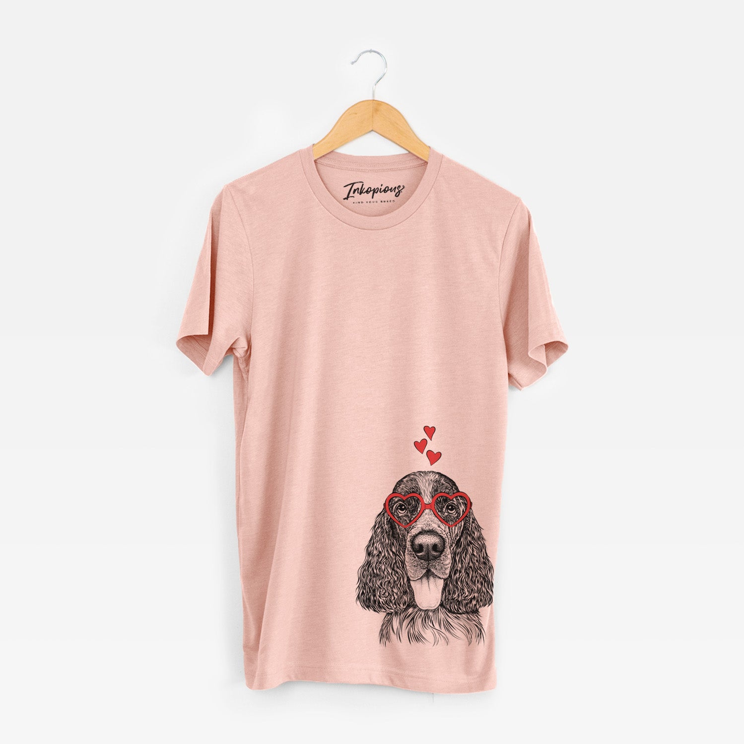 Valentine Duke the English Springer Spaniel - Unisex Crewneck