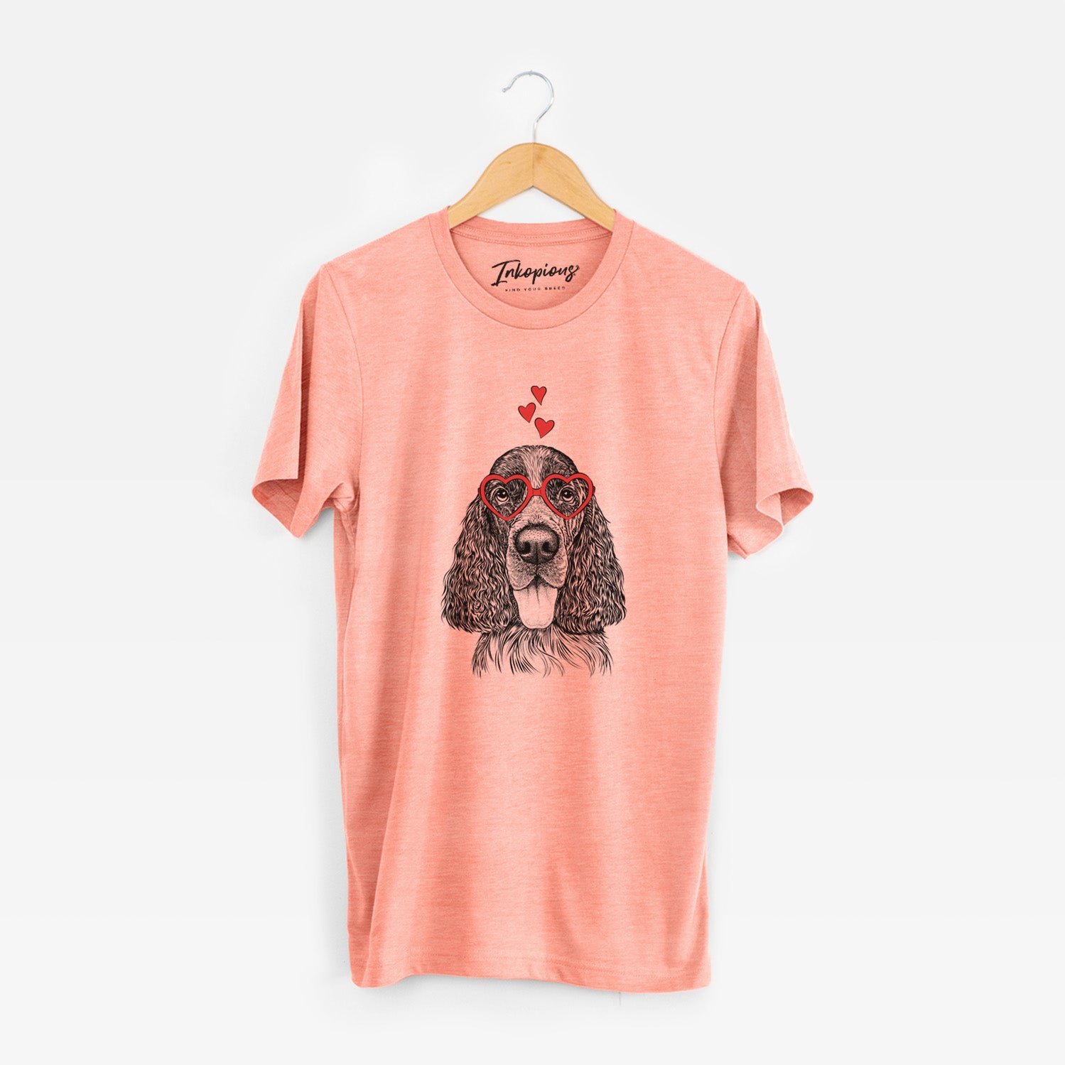 Valentine Duke the English Springer Spaniel - Unisex Crewneck