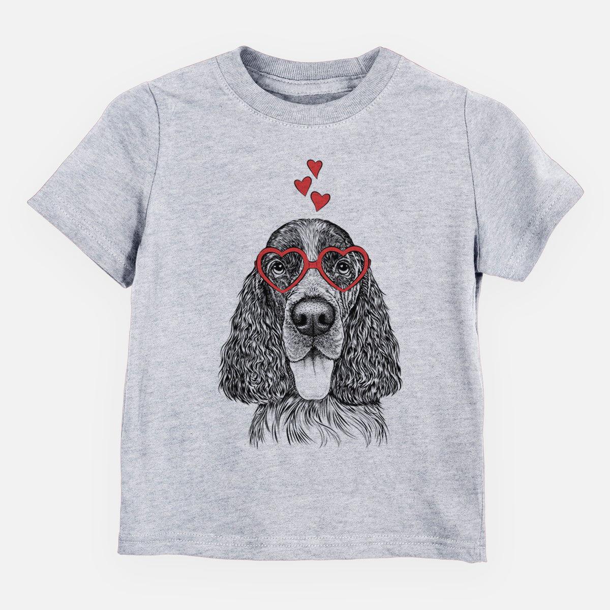 Valentine Duke the English Springer Spaniel - Kids/Youth/Toddler Shirt