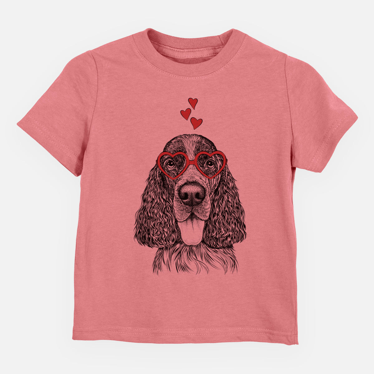 Valentine Duke the English Springer Spaniel - Kids/Youth/Toddler Shirt