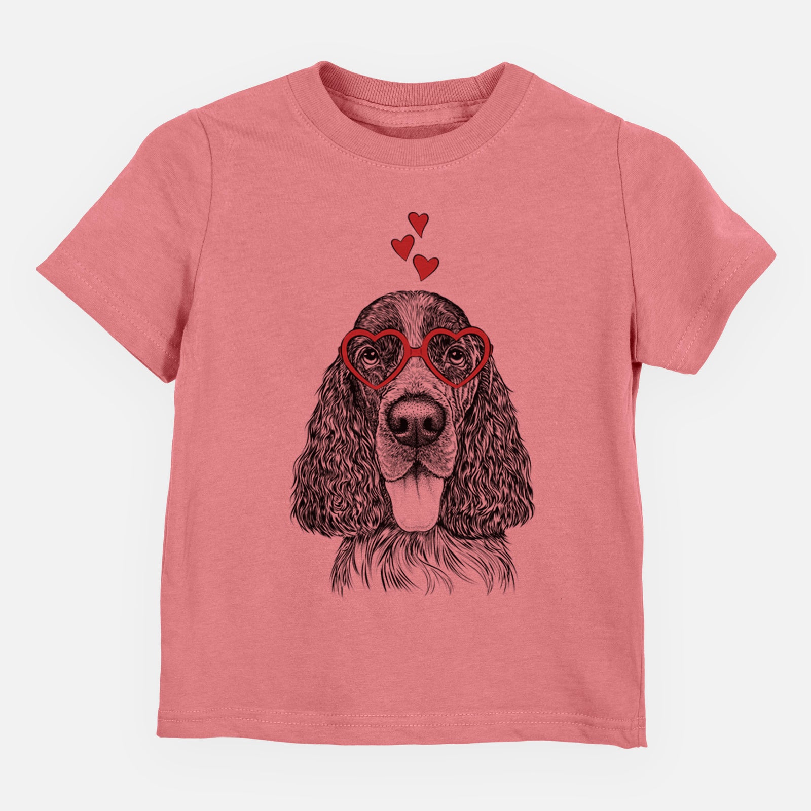 Valentine Duke the English Springer Spaniel - Kids/Youth/Toddler Shirt