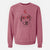 Valentine Duke the Yellow Lab - Unisex Pigment Dyed Crew Sweatshirt