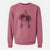 Valentine Dulce  the Drentsche Patrijshond - Unisex Pigment Dyed Crew Sweatshirt