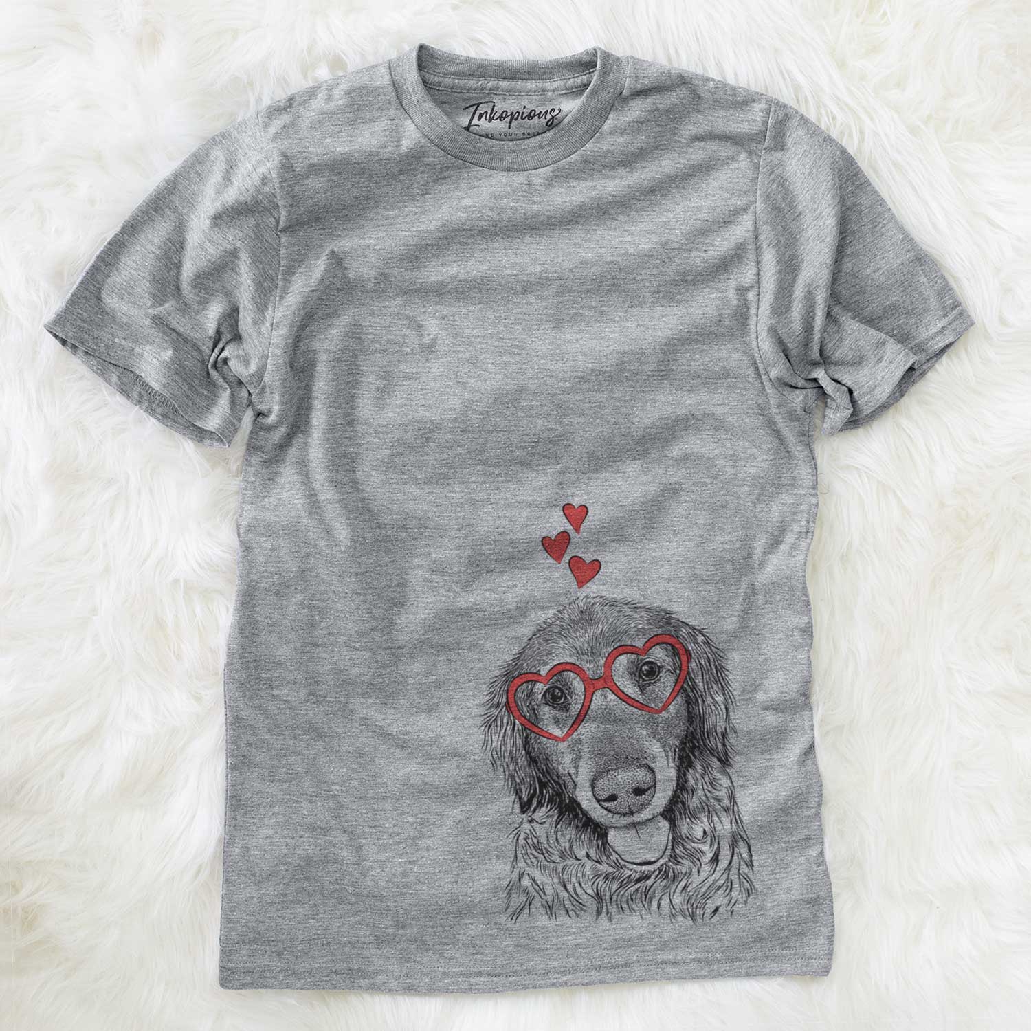 Valentine Duncan the Golden Retriever - Unisex Crewneck