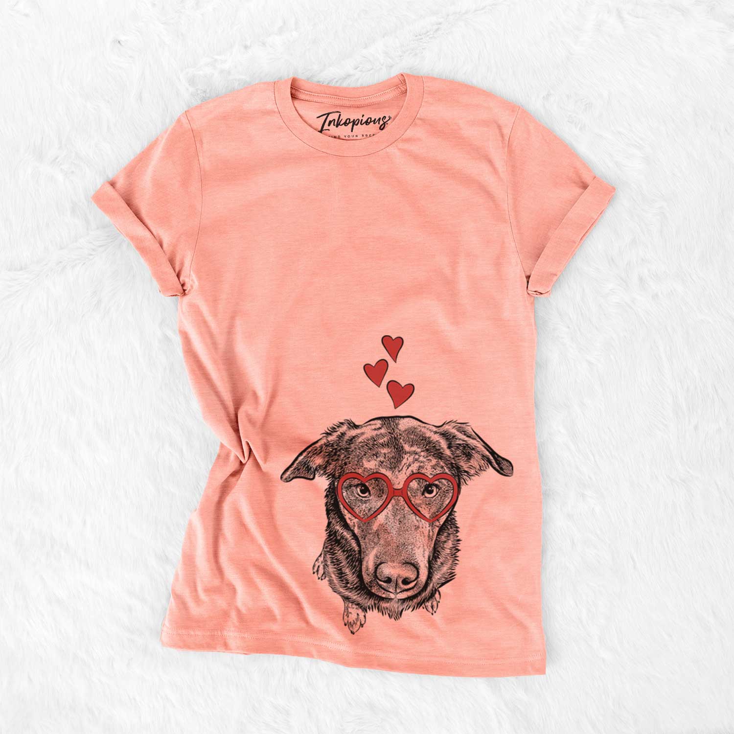 Echo the Pitbull Beagle Mix - Bella Canvas Unisex Crewneck