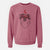 Valentine Ed the Tibetan Spaniel - Unisex Pigment Dyed Crew Sweatshirt