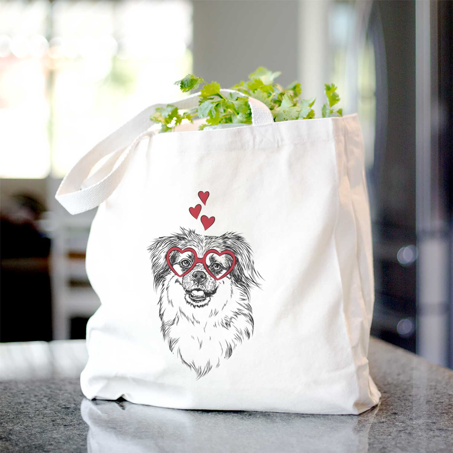 Ed the Tibetan Spaniel - Tote Bag