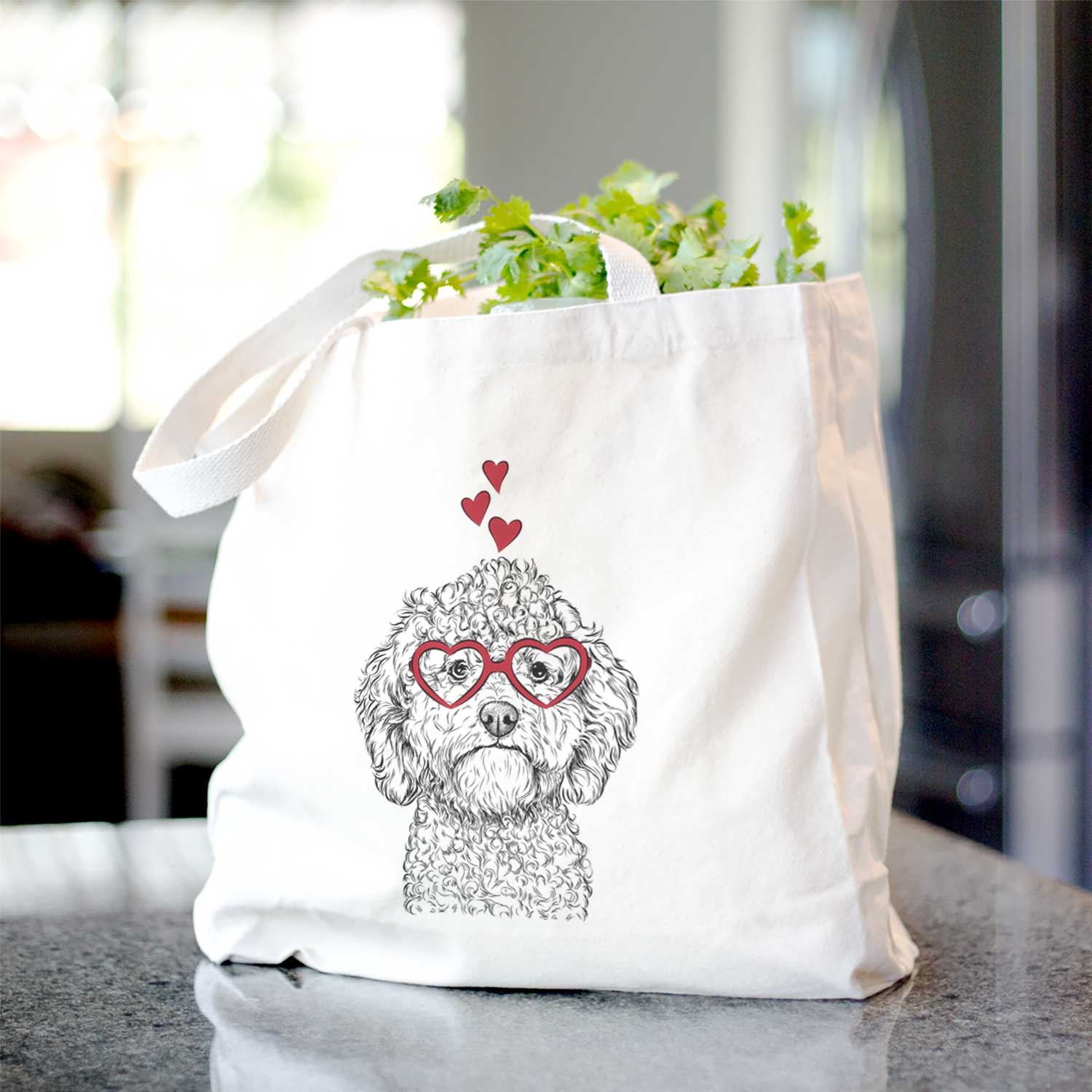 Edgar the Shihpoo - Tote Bag