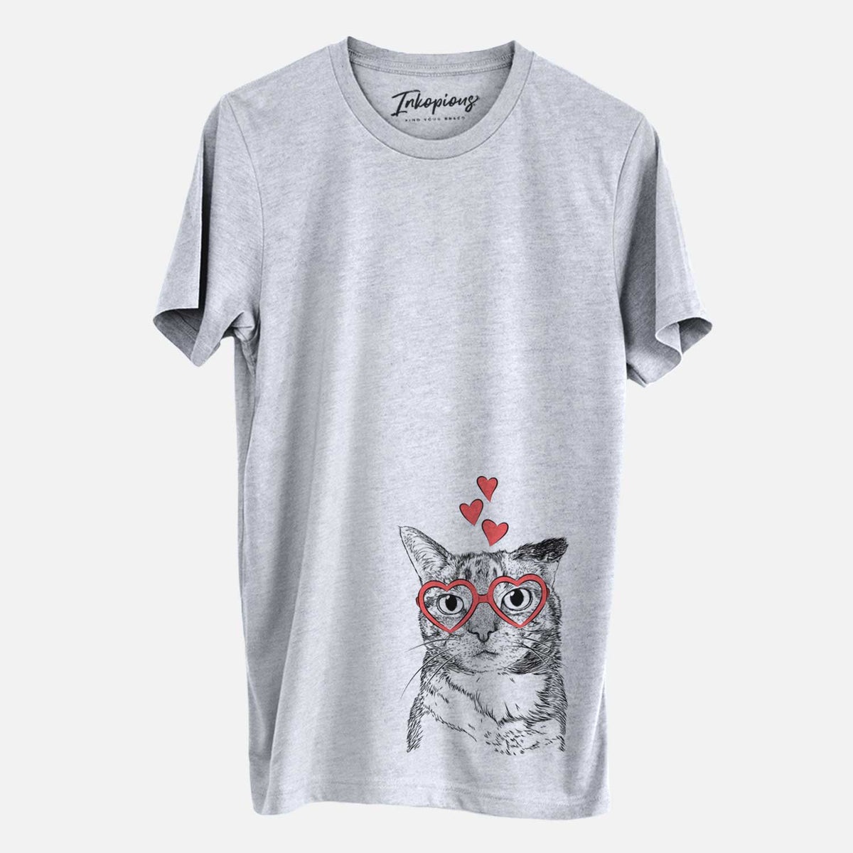 Valentine Eleanor the Domestic Shorthair Cat - Unisex Crewneck