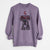 Valentine Eli the Great Dane - Unisex Pigment Dyed Crew Sweatshirt