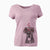 Valentine Eli the Great Dane - Women's V-neck Shirt