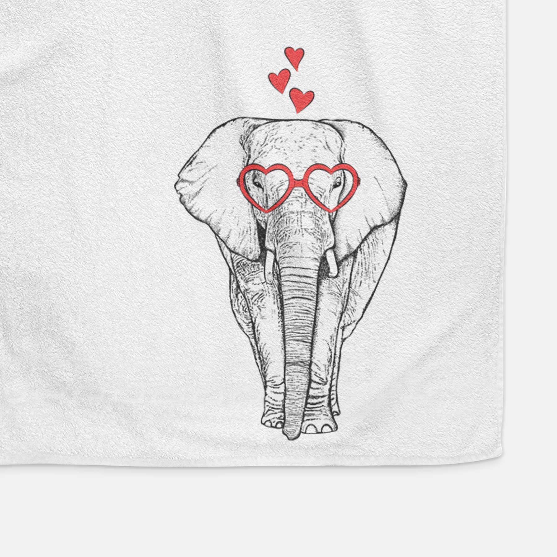 Ella the Elephant Decorative Hand Towel