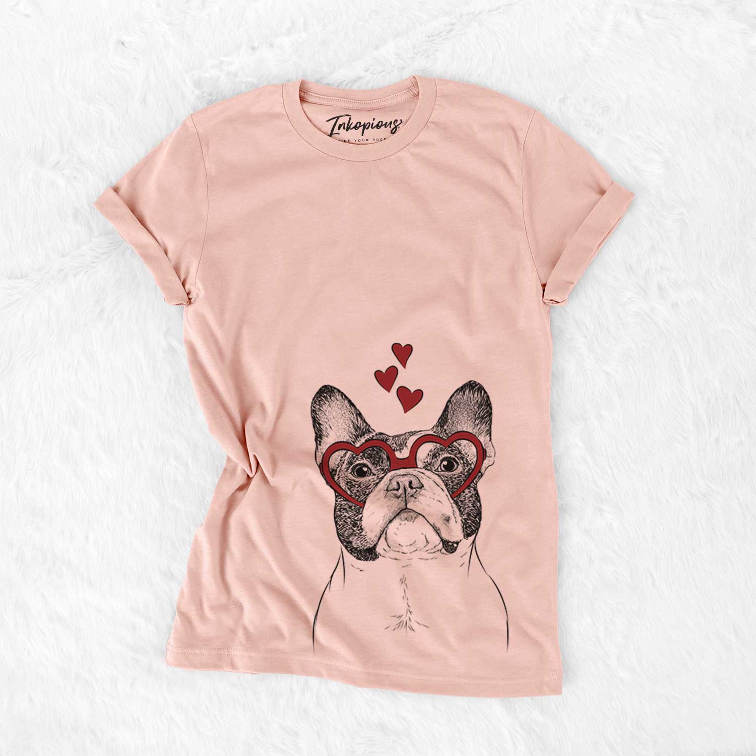 Ella the French Bulldog - Bella Canvas Unisex Crewneck