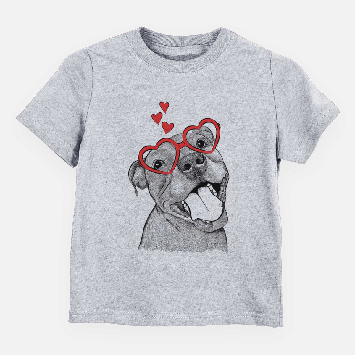 Valentine Eloise the Pitbull Mix - Kids/Youth/Toddler Shirt