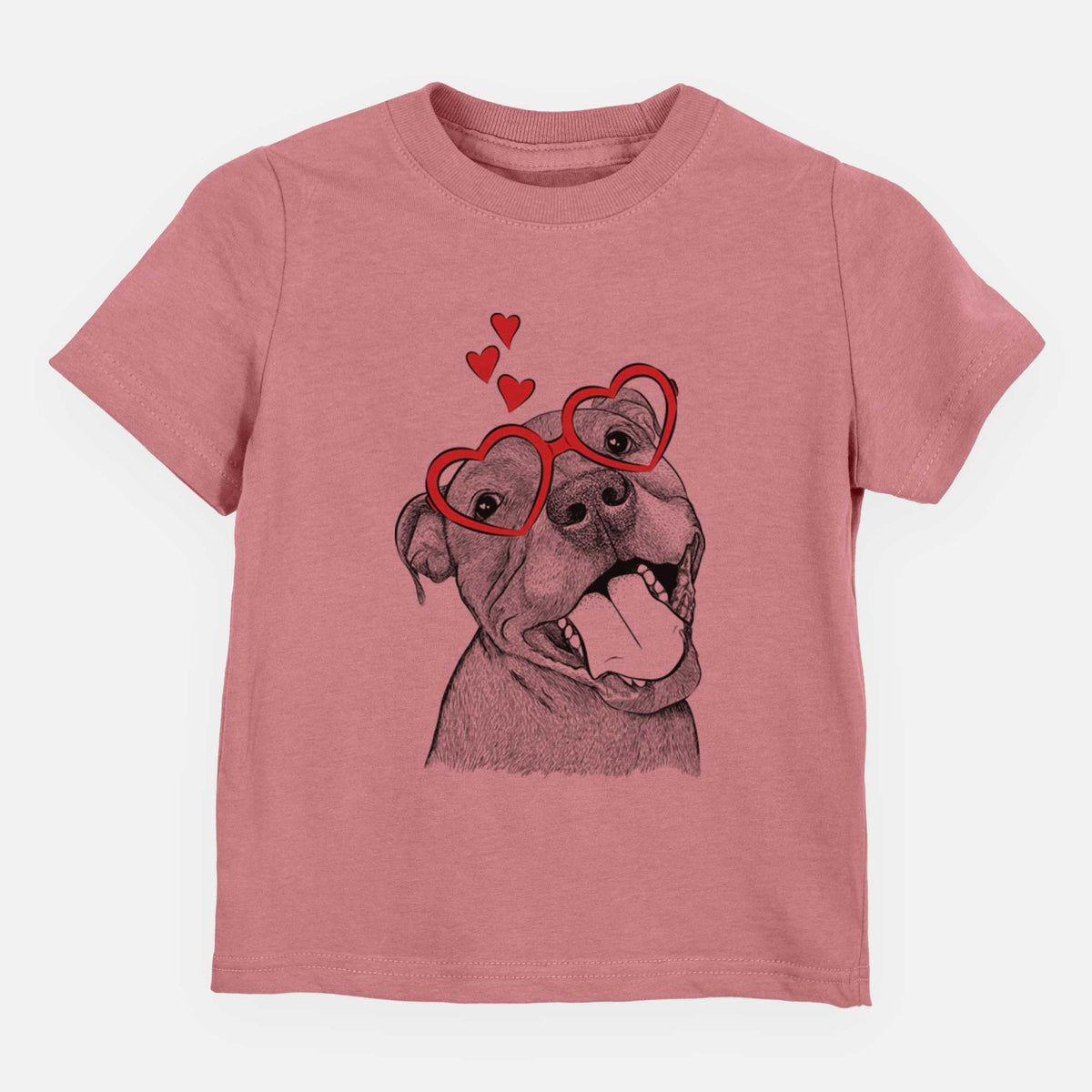 Valentine Eloise the Pitbull Mix - Kids/Youth/Toddler Shirt