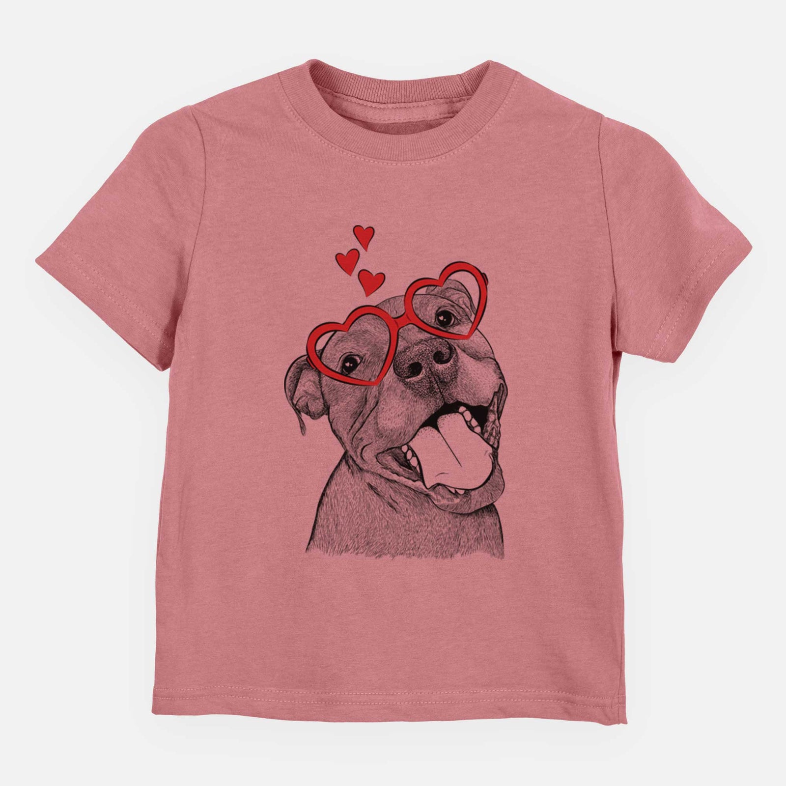 Valentine Eloise the Pitbull Mix - Kids/Youth/Toddler Shirt