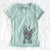 Valentine Elvira the Terrier Mix - Women's V-neck Shirt