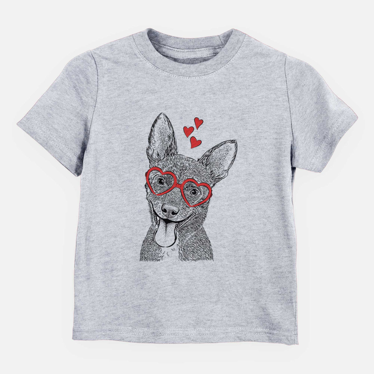 Valentine Elvira the Terrier Mix - Kids/Youth/Toddler Shirt