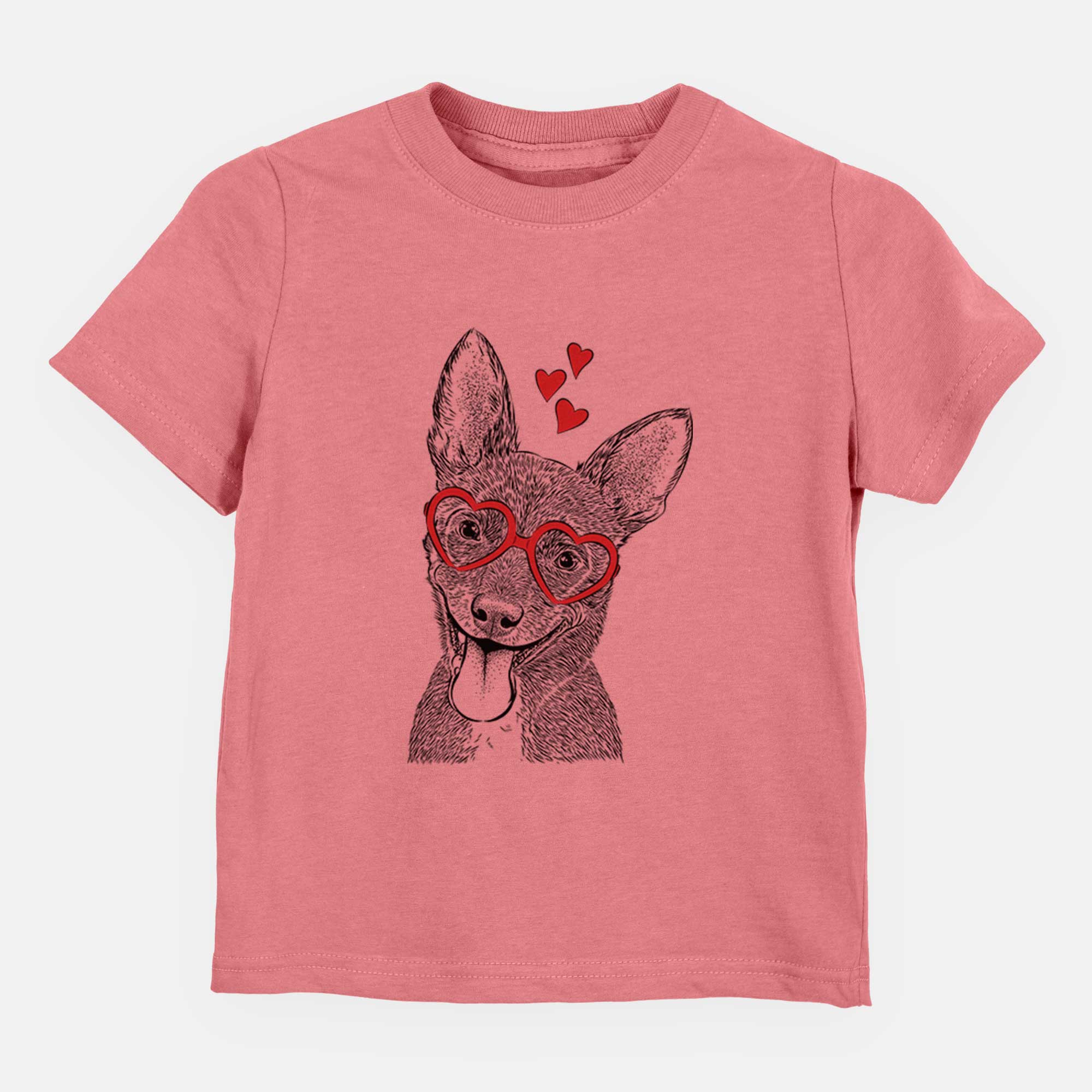 Valentine Elvira the Terrier Mix - Kids/Youth/Toddler Shirt