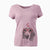 Valentine Elvis the Bluetick Beagle - Women's V-neck Shirt