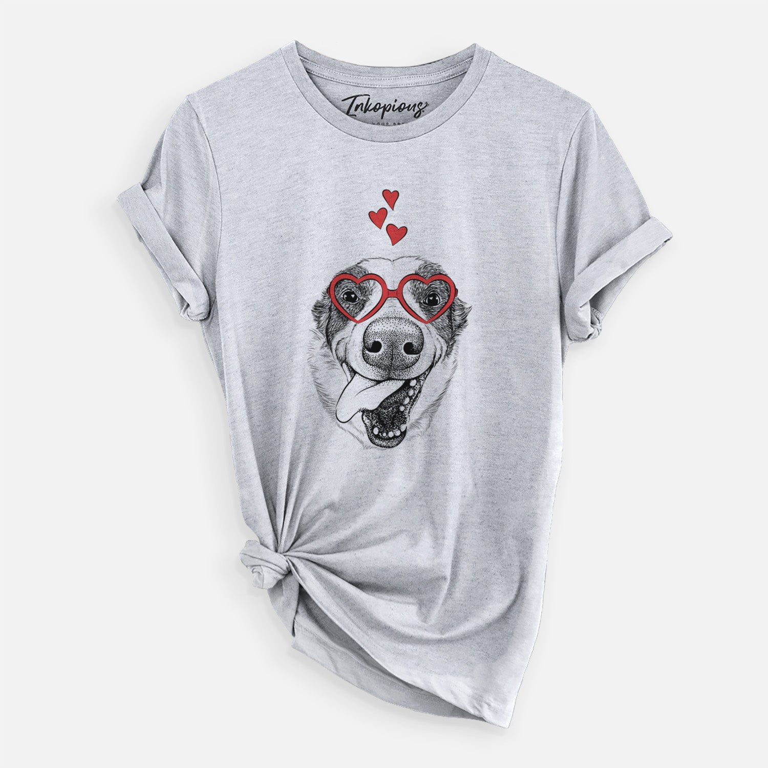 Valentine Elwood the Border Collie - Unisex Crewneck