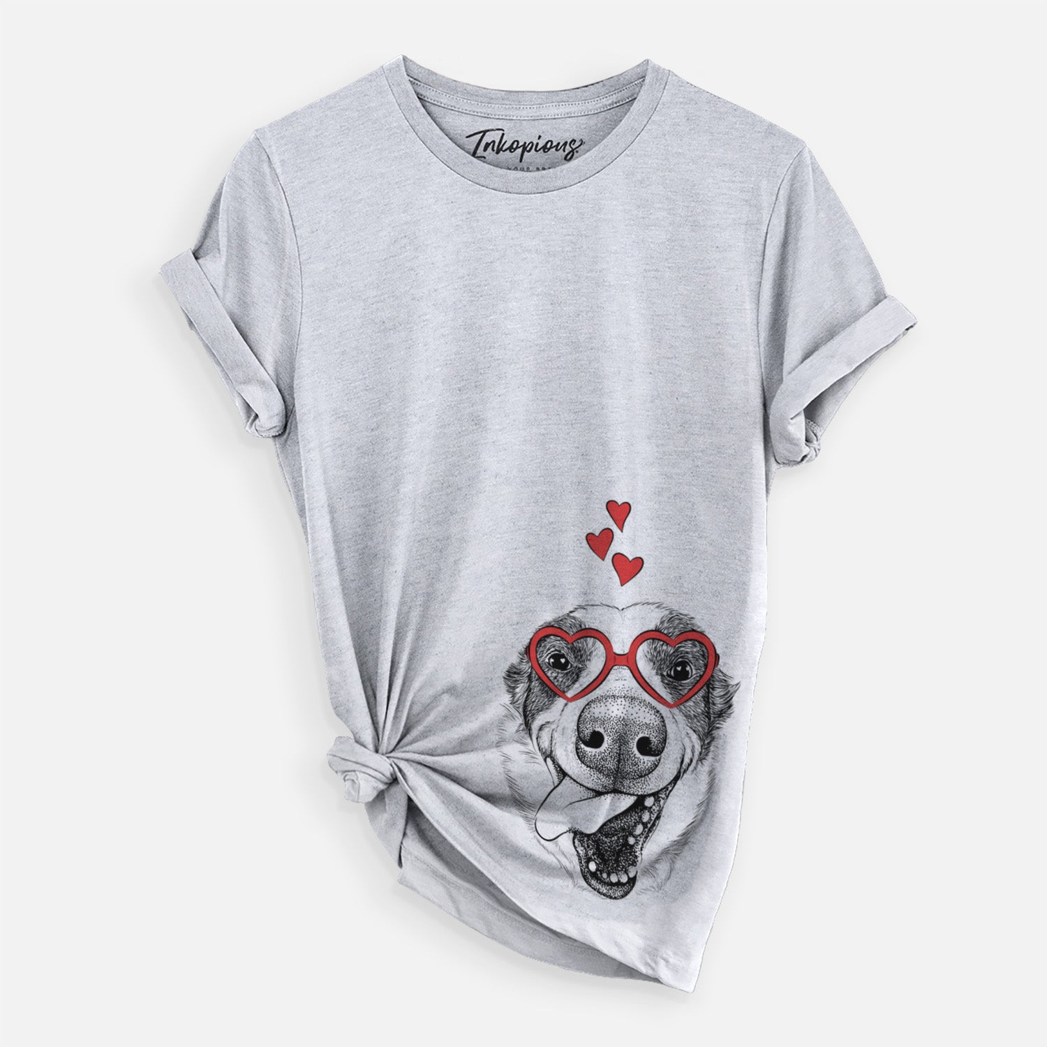 Valentine Elwood the Border Collie - Unisex Crewneck