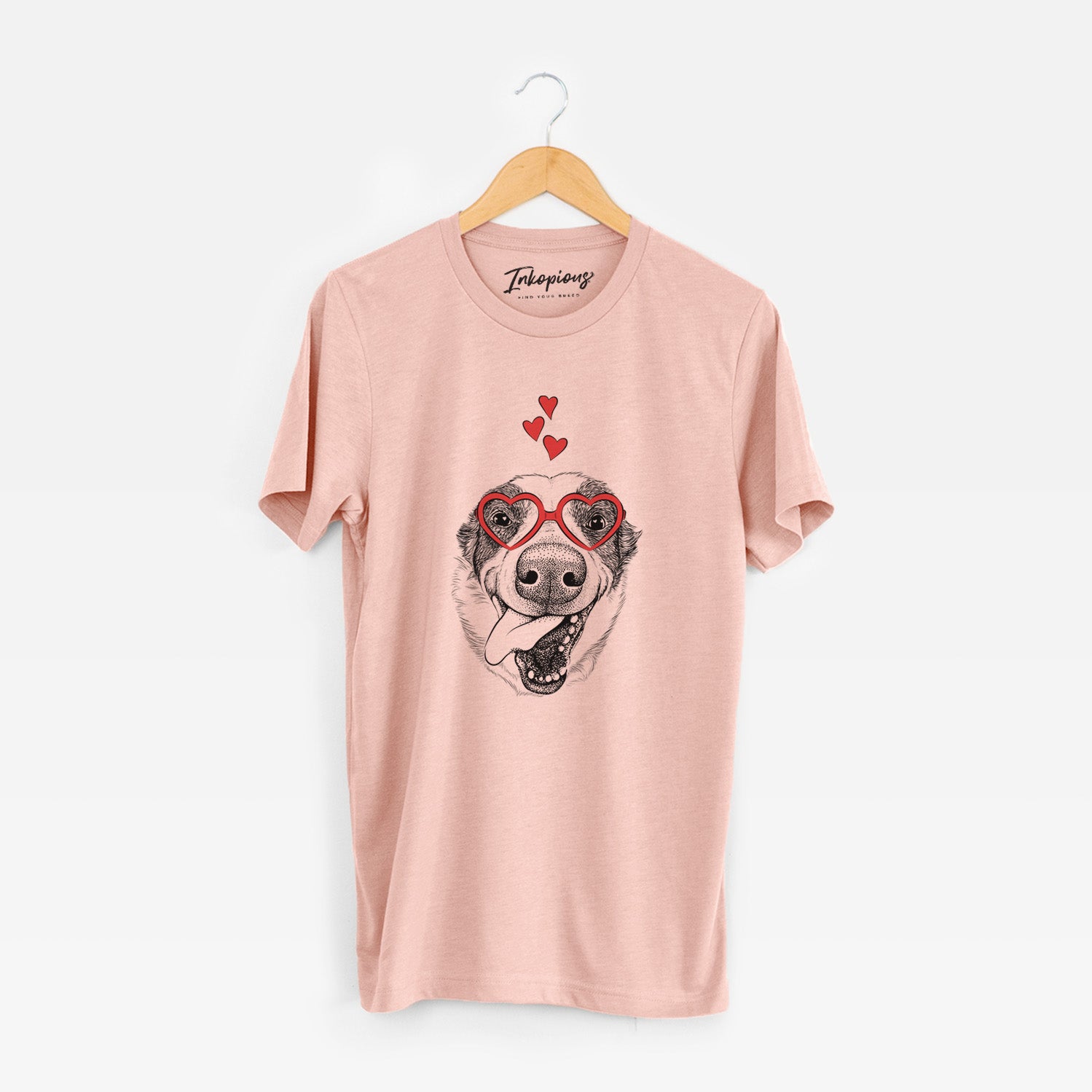 Valentine Elwood the Border Collie - Unisex Crewneck