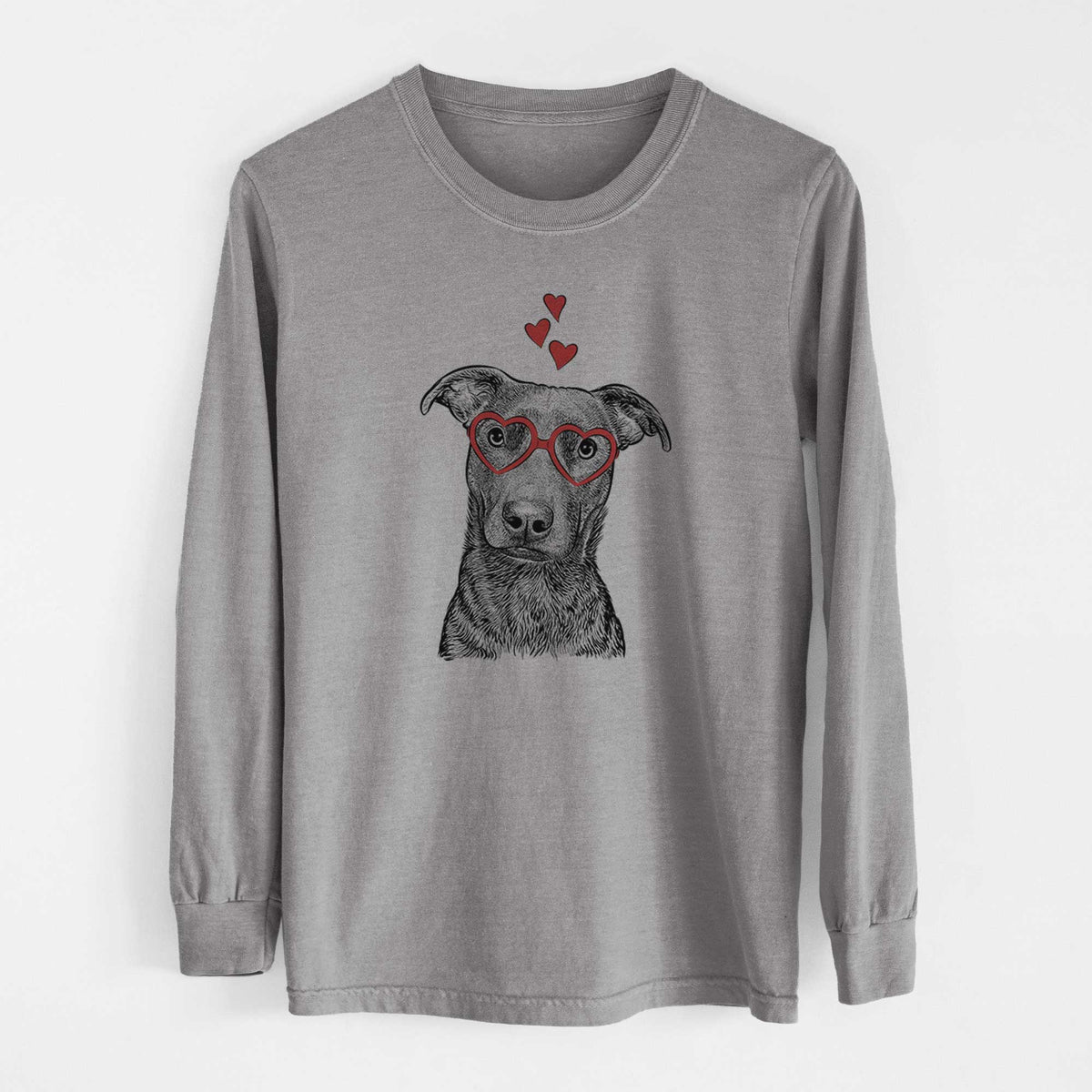 Valentine Embyr the Mixed Breed - Heavyweight 100% Cotton Long Sleeve