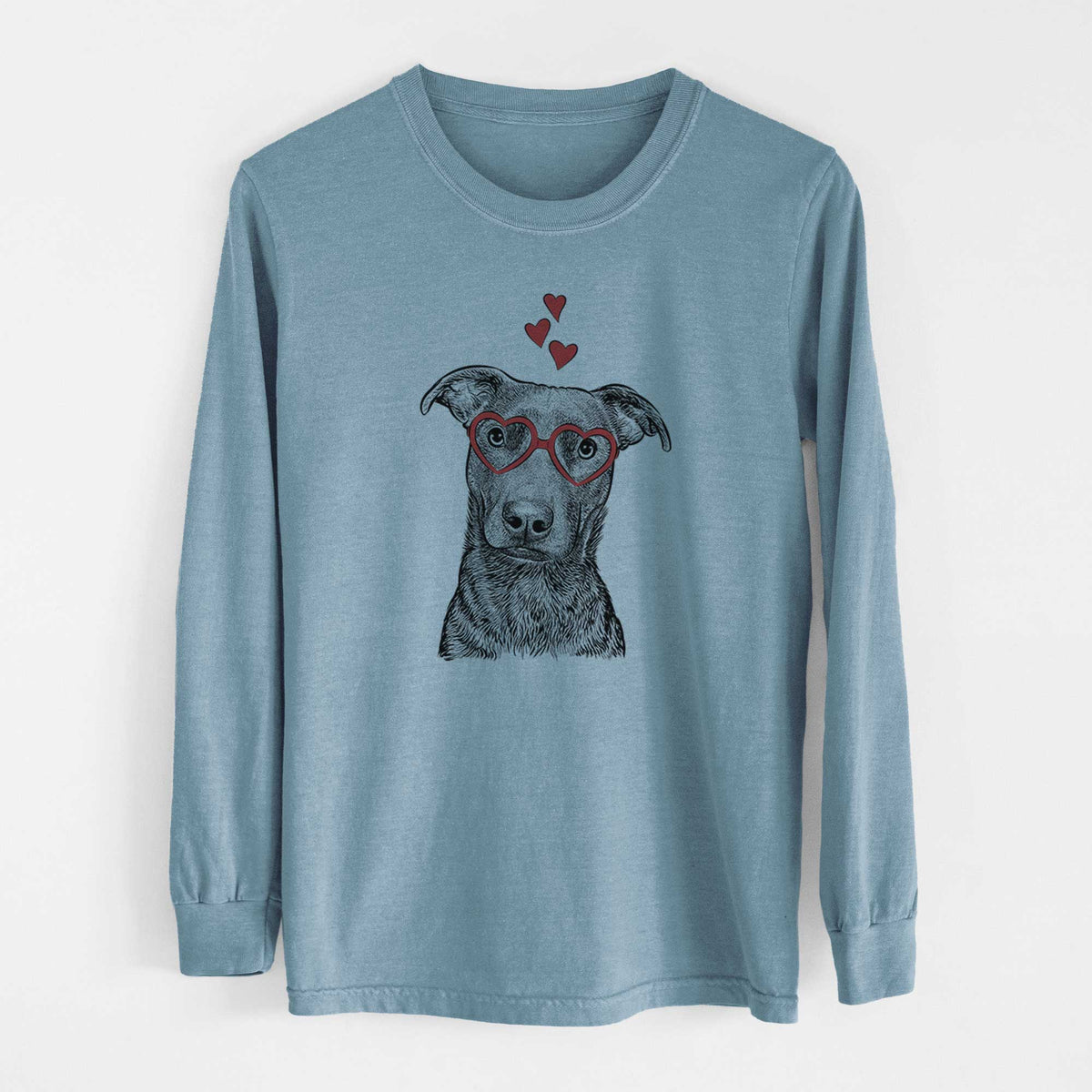 Valentine Embyr the Mixed Breed - Heavyweight 100% Cotton Long Sleeve