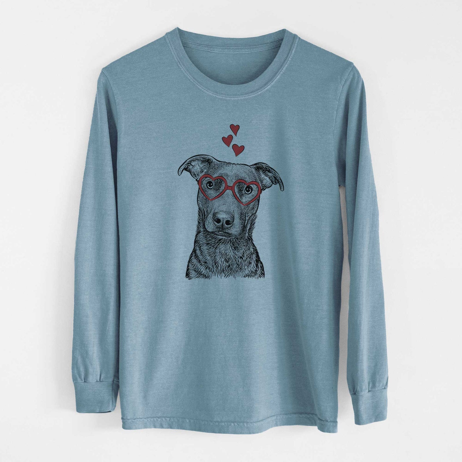 Valentine Embyr the Mixed Breed - Heavyweight 100% Cotton Long Sleeve