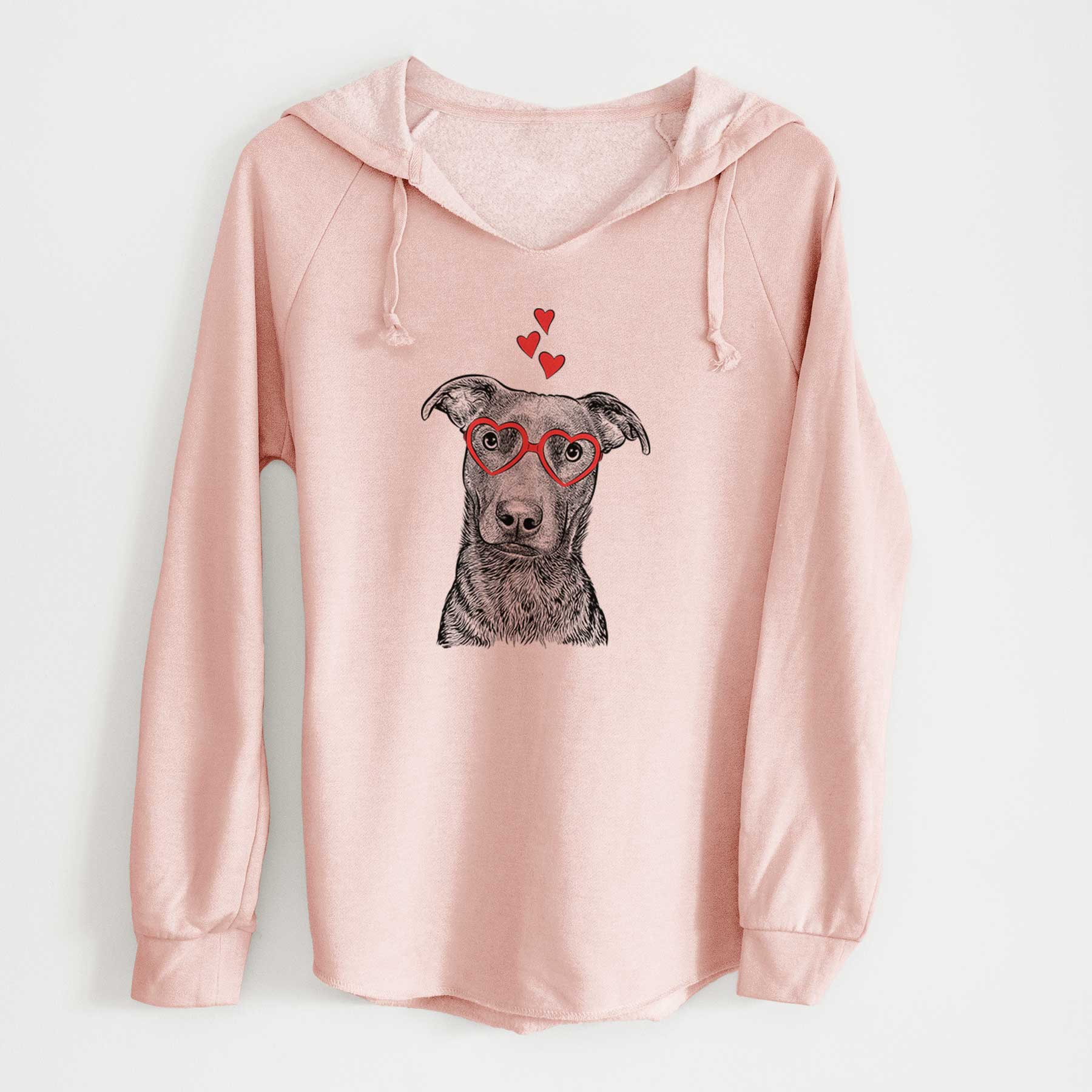 Valentine Embyr the Mixed Breed - Cali Wave Hooded Sweatshirt