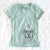 Valentine Emma the Golden Retriever - Women's V-neck Shirt