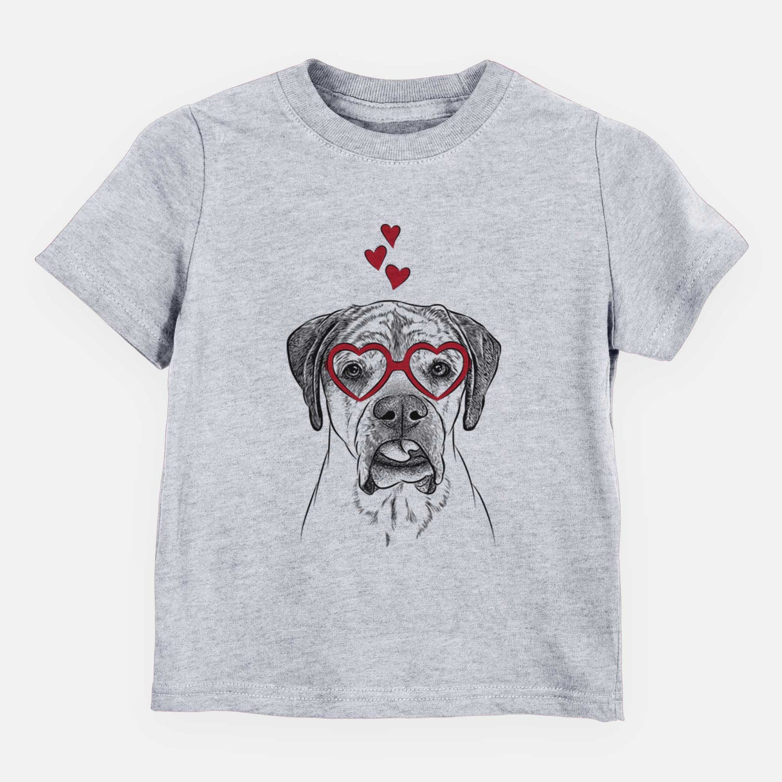 Valentine Emma the English Mastiff - Kids/Youth/Toddler Shirt