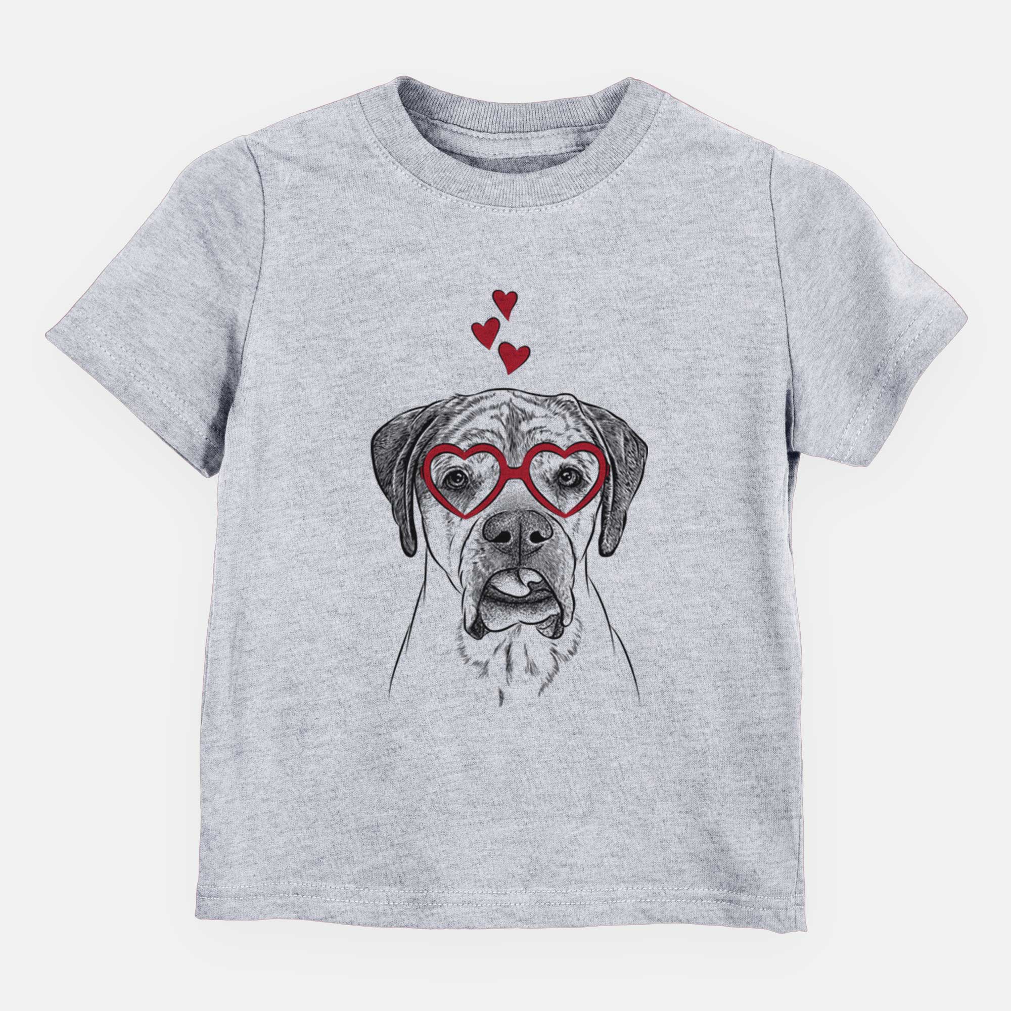 Valentine Emma the English Mastiff - Kids/Youth/Toddler Shirt