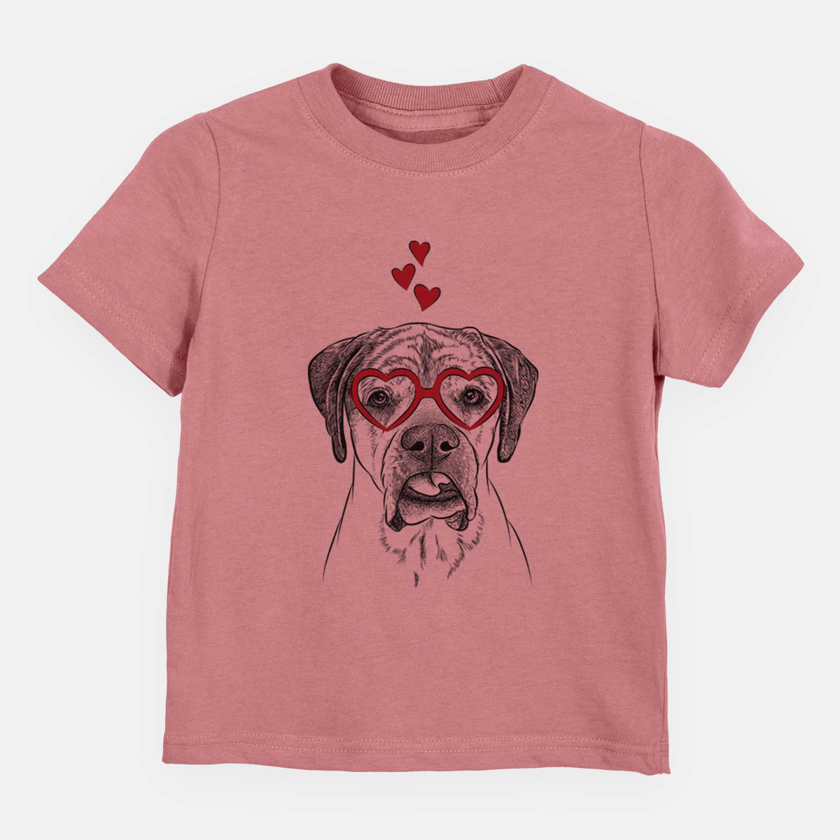 Valentine Emma the English Mastiff - Kids/Youth/Toddler Shirt