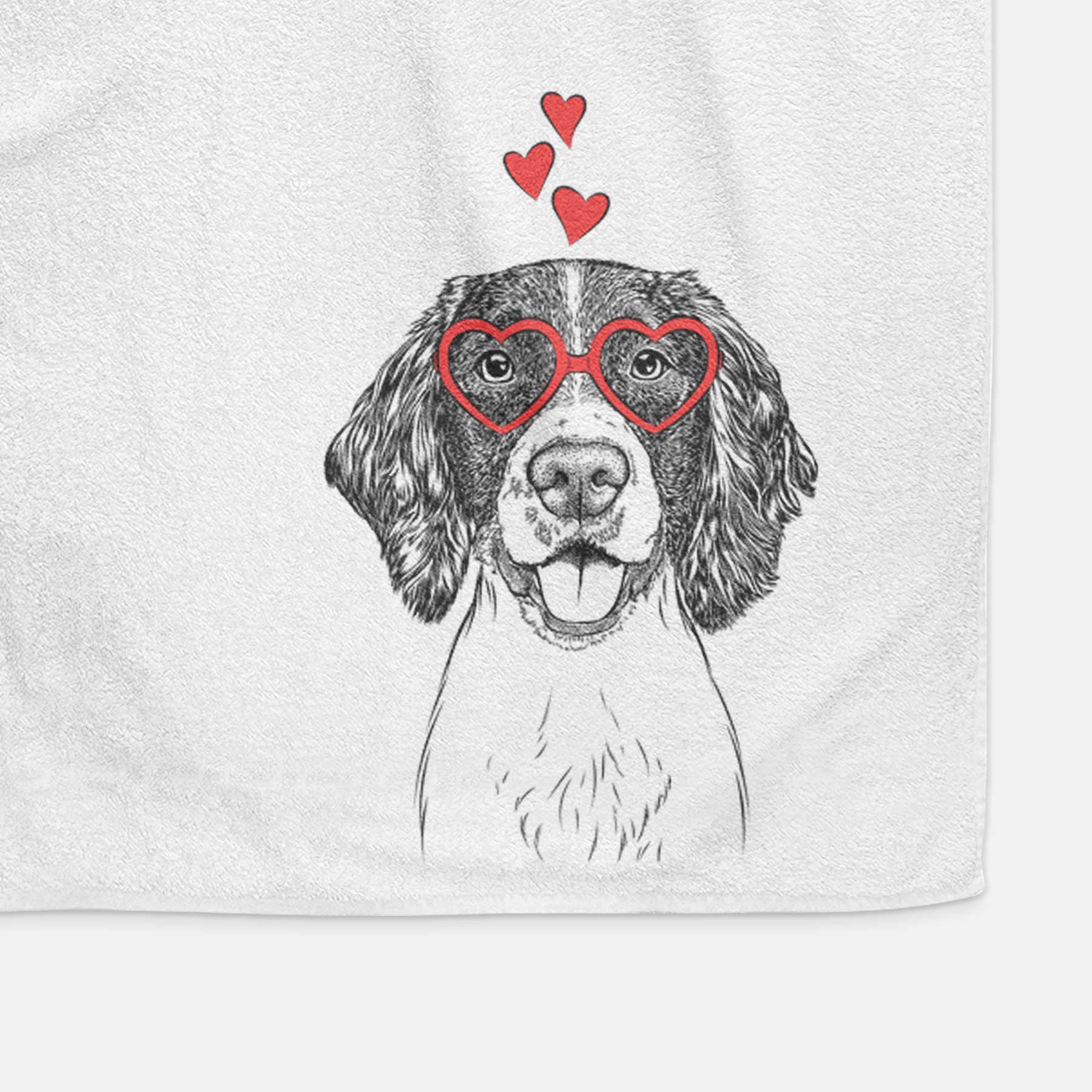 Ever the English Springer Spaniel Decorative Hand Towel