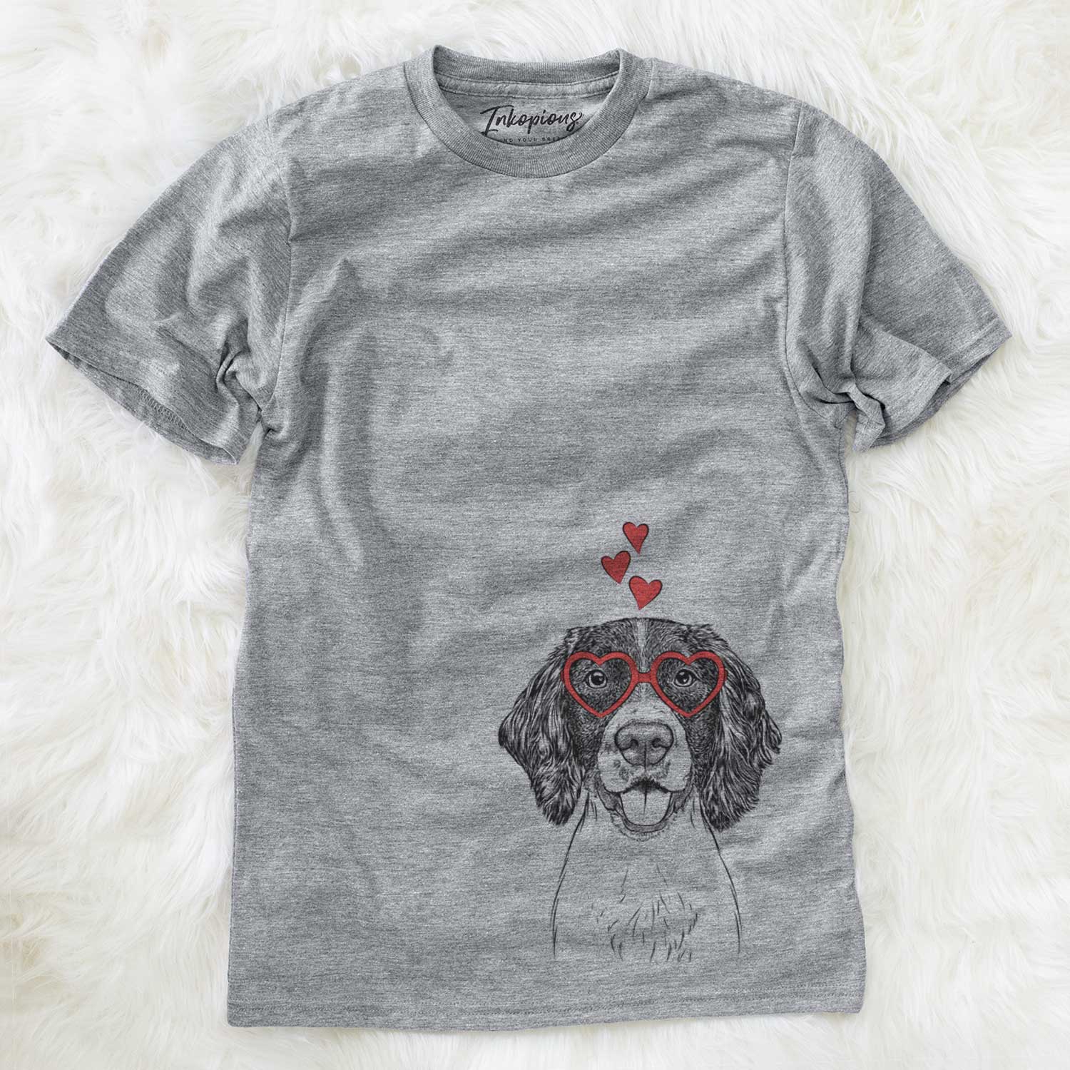 Valentine Ever the English Springer Spaniel - Unisex Crewneck