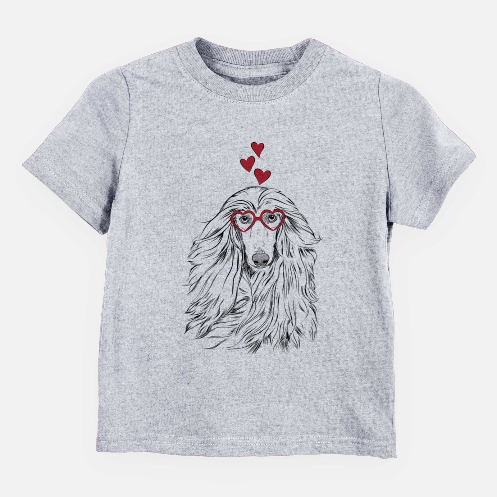 Valentine Fabio the Afghan Hound - Kids/Youth/Toddler Shirt