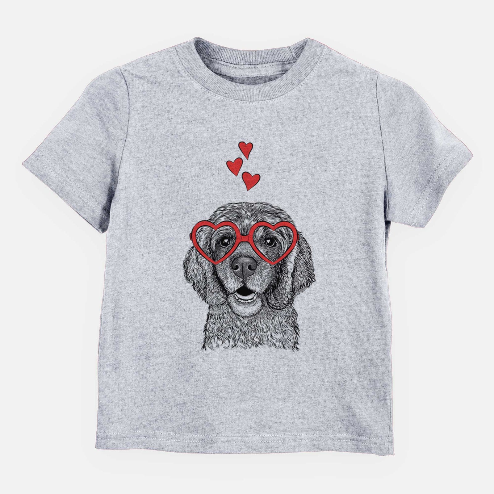 Valentine Fannie Mae the Cocker Spaniel - Kids/Youth/Toddler Shirt