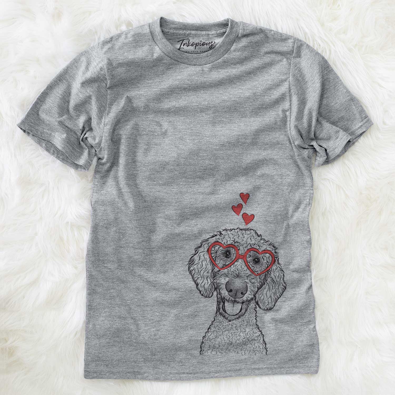 Valentine Fenway the Goldendoodle - Unisex Crewneck