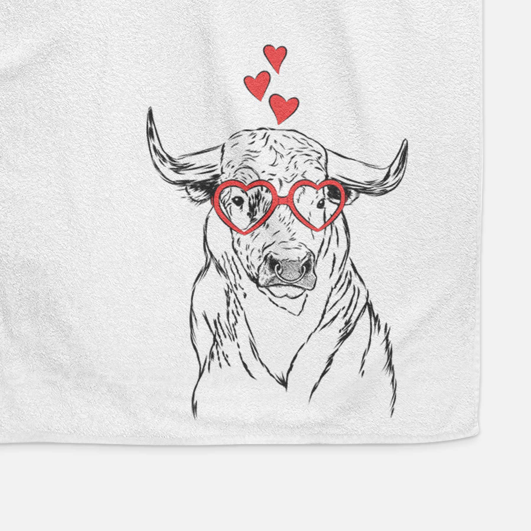 Ferdinand the Bull Decorative Hand Towel