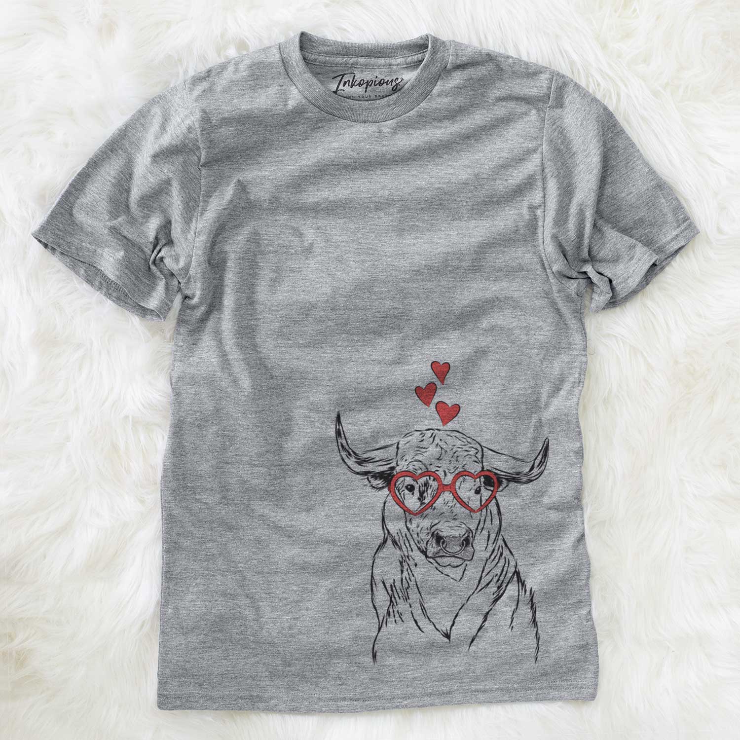 Valentine Ferdinand the Bull - Unisex Crewneck