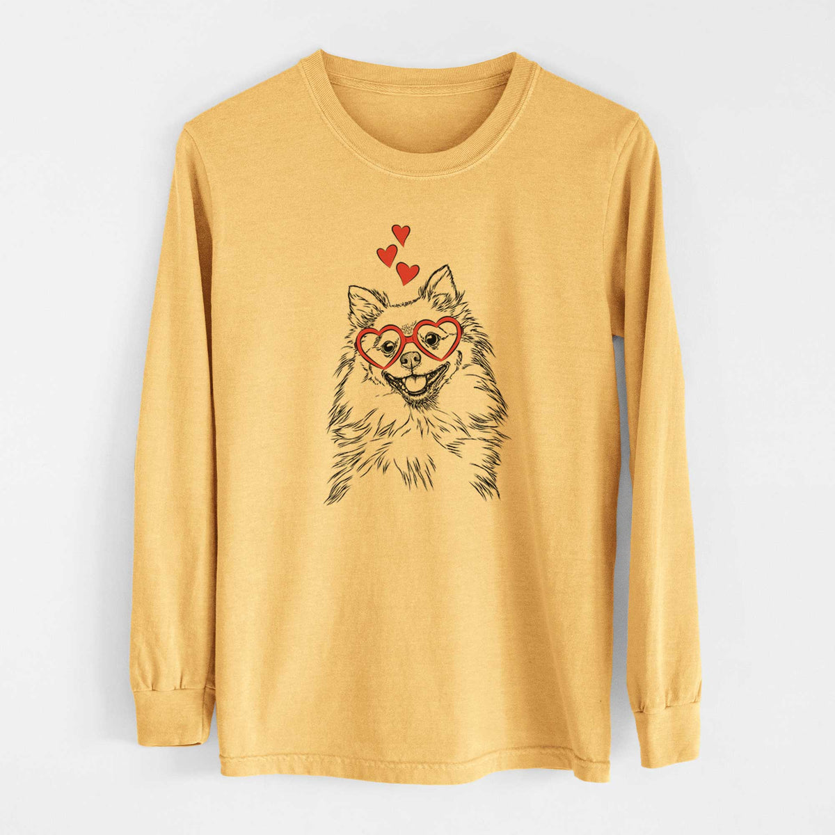 Valentine Fibi the Spitz - Heavyweight 100% Cotton Long Sleeve