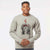 Valentine Fiji the Polish Lowland Sheepdog - Unisex Pigment Dyed Crew Sweatshirt