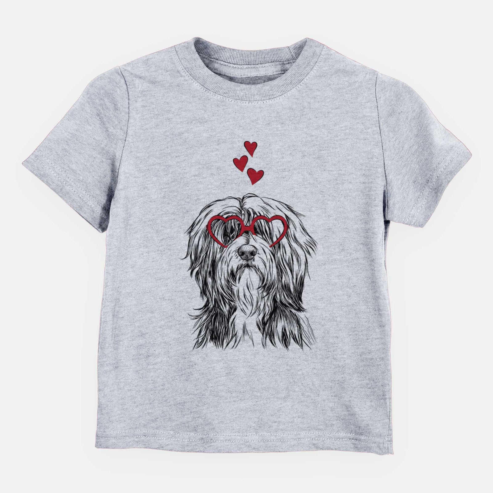 Valentine Fiji the Polish Lowland Sheepdog - Kids/Youth/Toddler Shirt